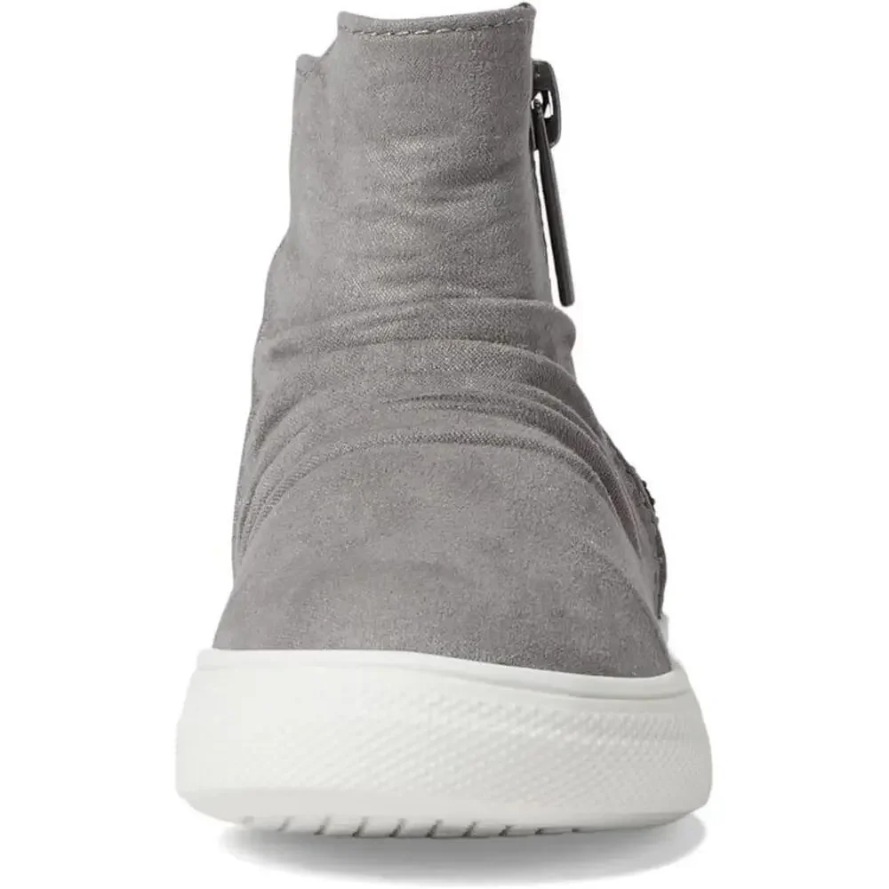Nina Amanda Boots Toddler 10M Gray Slouchy Detail Round Toe Ankle Bootie ZAP2477